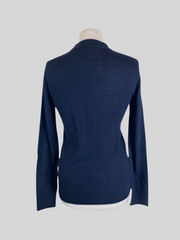 Joseph navy 100% merino wool jumper size UK10/US6