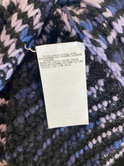 Missoni purple & navy cashmere blend cardigan size UK10/US6