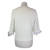Anne Fontaine white cropped top size UK12/US8