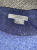 Vince navy & cream wool & cashmere jumper size UK8/US4