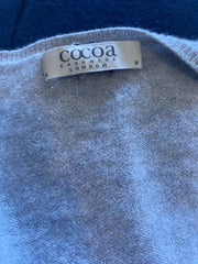 Cocoa grey sparkly cashmere blend jumper size UK10/US6