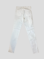 J. Brand white slim cotton blend jeans size UK8/US4