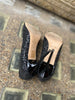 Jimmy Choo black sequins pointed toe heels size UK6.5/US8.5