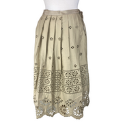 Sea New York beige 100% cotton skirt size UK10/US6